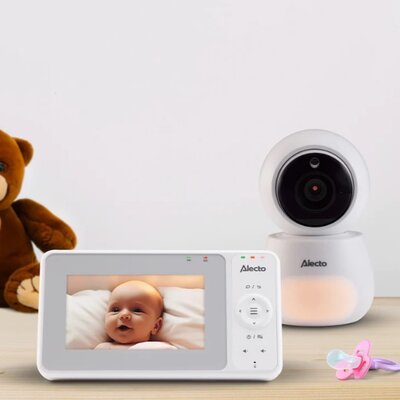 Babyfoon Video baby monitor met 4.3 inch color display
