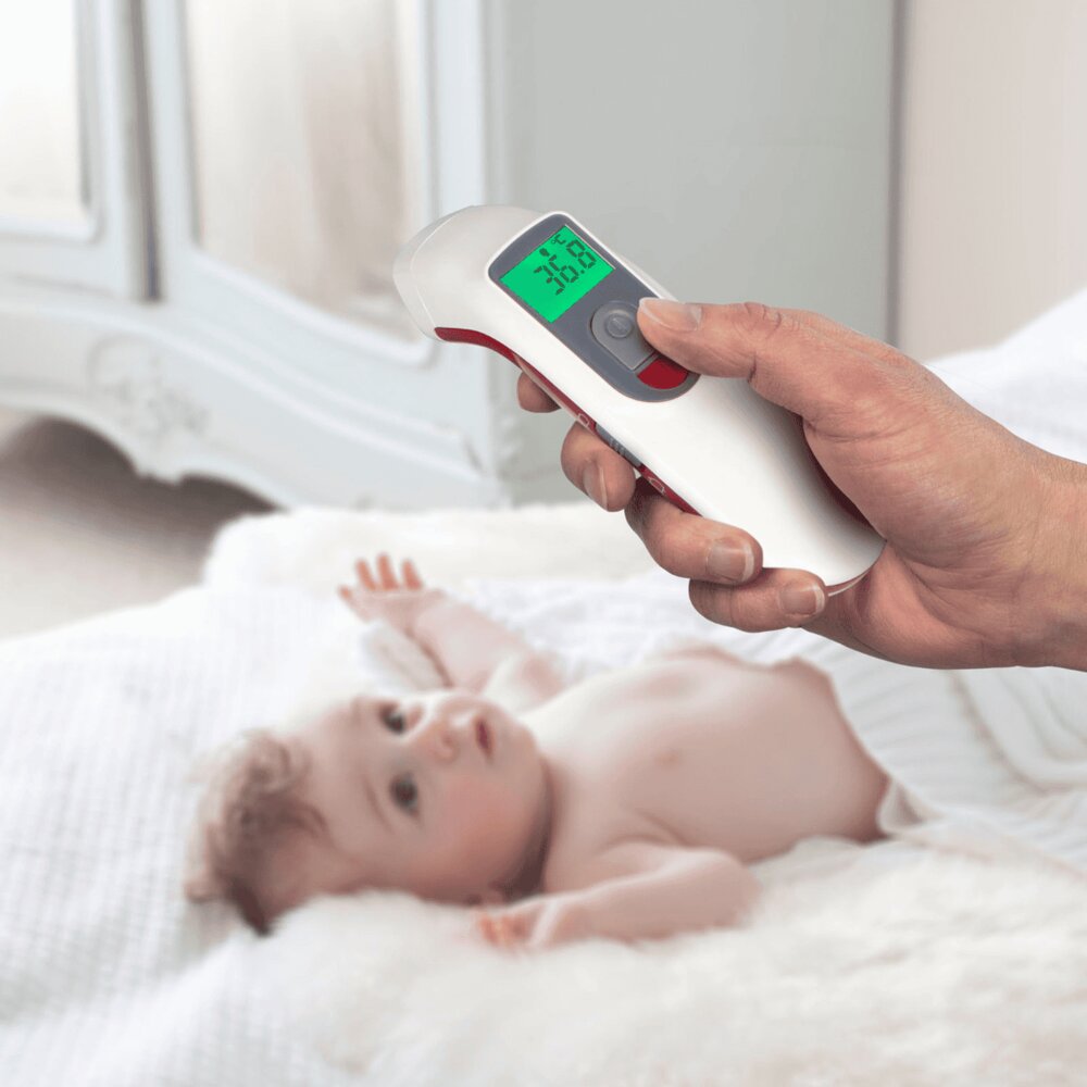 Voorhoofd thermometer infrarood BC38 Voorhoofd thermometer infrarood BC38