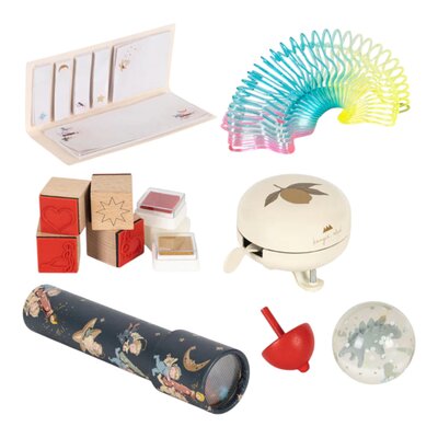 Kerstkalender met 24 geschenkjes blue