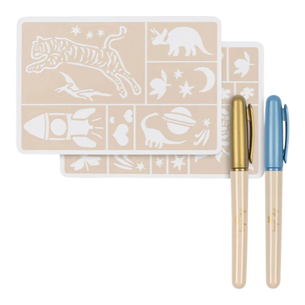 Kerstkalender met 24 geschenkjes blue