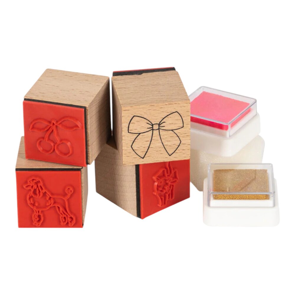 Kerstkalender met 24 geschenkjes beige