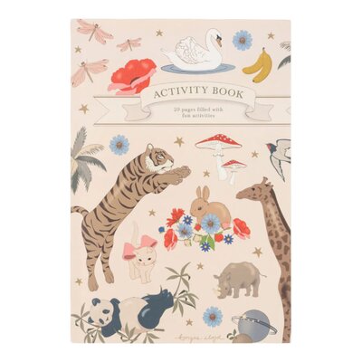 Kerstkalender met 24 geschenkjes beige