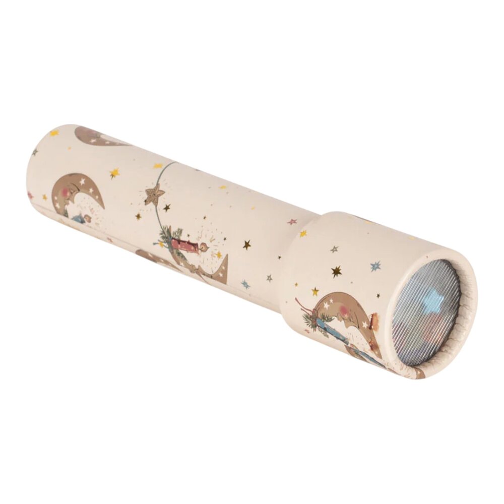 Kerstkalender met 24 geschenkjes beige