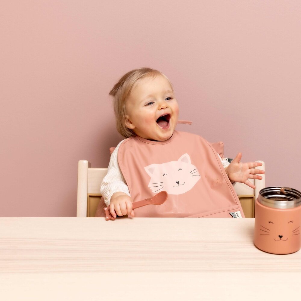 Afwasbaar slabbetje 2-pack Mrs. Cat Afwasbaar slabbetje 2-pack Mrs. Cat