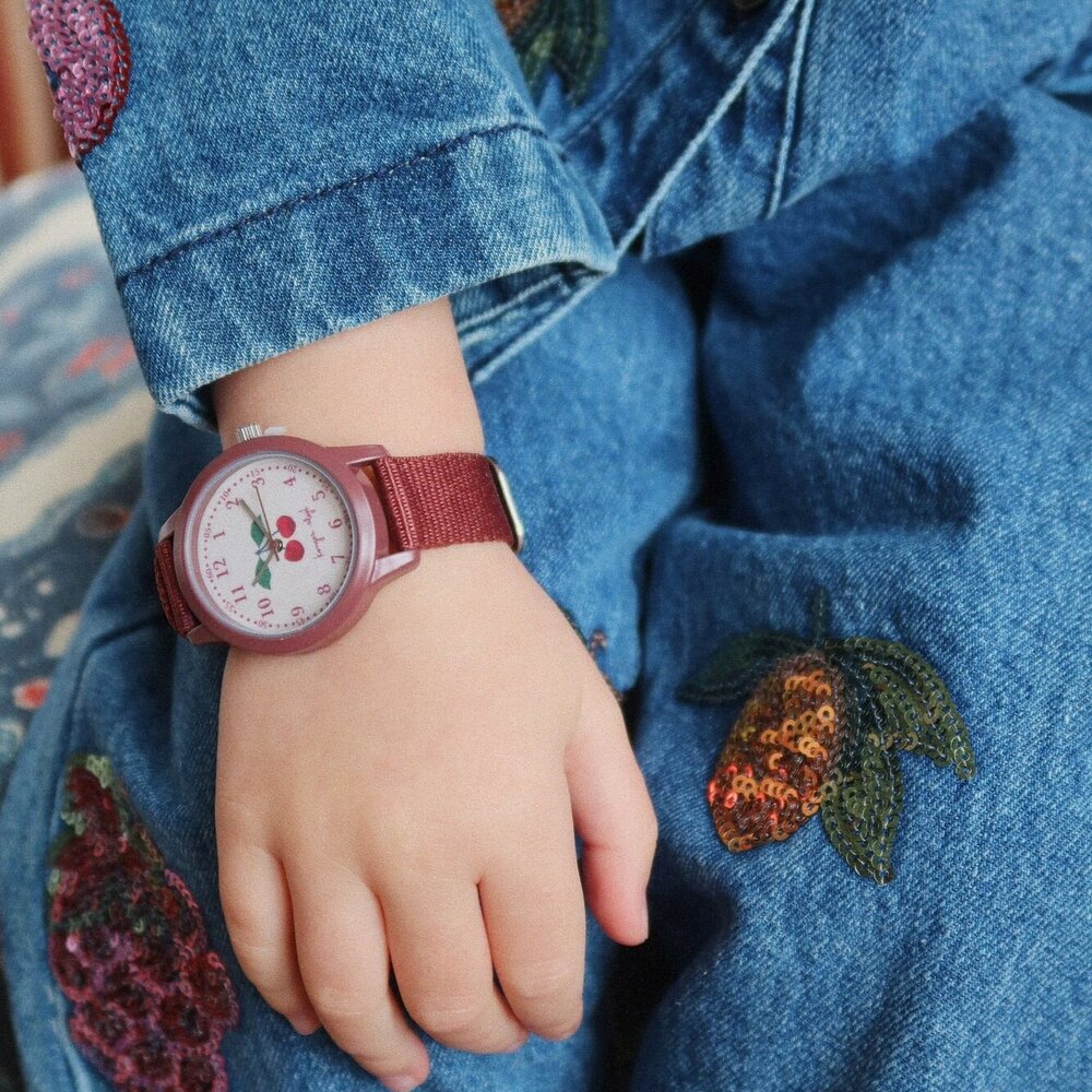 Kinderhorloge cherry