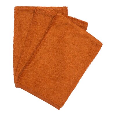 Washandjes (3 stuks) Inca Rust