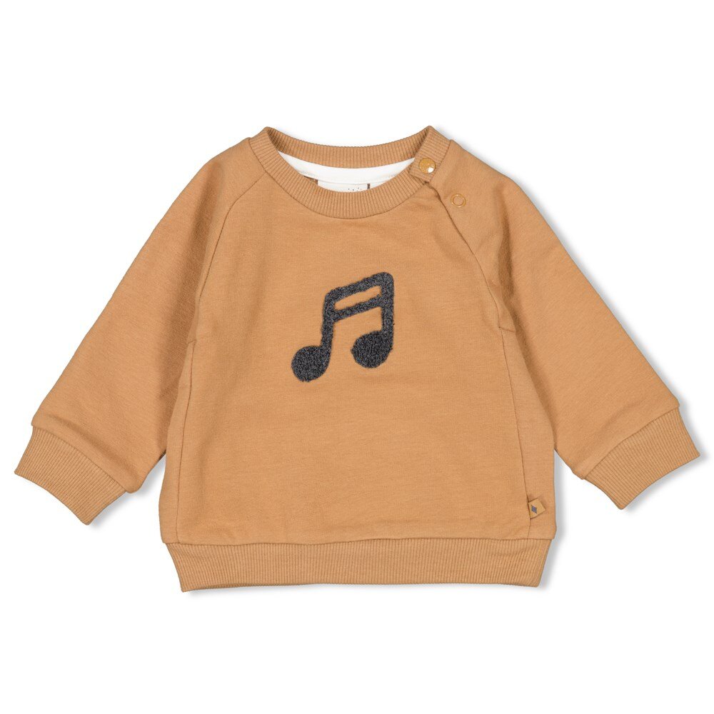 Sweater rock the world Camel