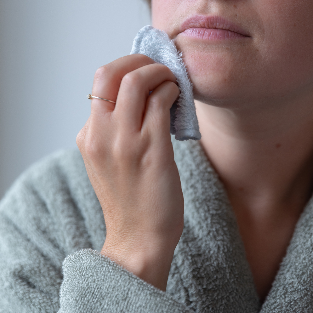 Herbruikbare pads Ø10cm (12 stuks) Riviera Blue