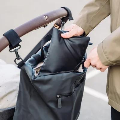 Luiertas rugzak Black