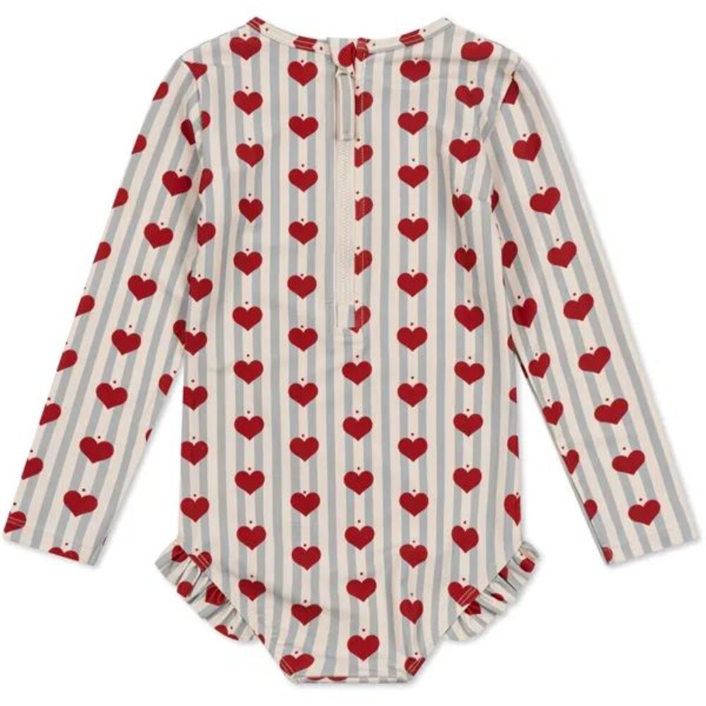Badpak Nomi Amour blue stripe