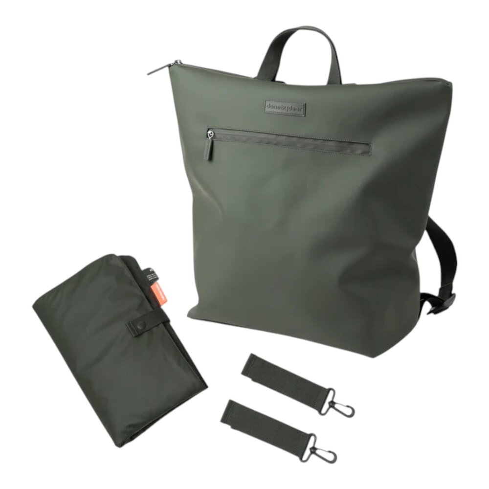 Luiertas rugzak Dark green