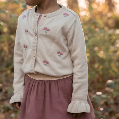 Gebreid vestje Sand Fairy garden