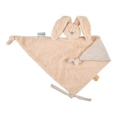 Knuffeldoekje Maxi-doudou teddy Zand   