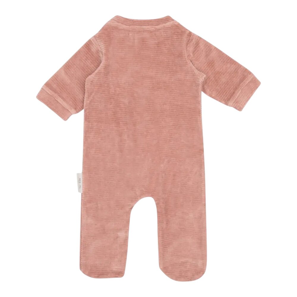 Boxpakje rib Dusty pink