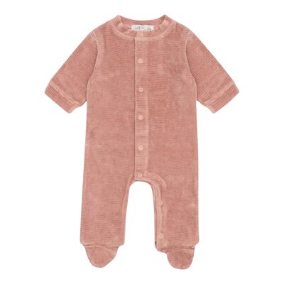 Boxpakje rib Dusty pink