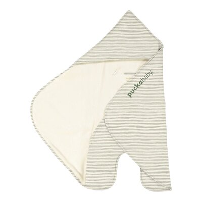 Wikkeldeken The Gogo Newborn - 0/7 M - Teddy Green Stripes