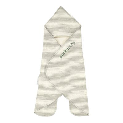 Wikkeldeken The Gogo Newborn - 0/7 M - Teddy Green Stripes