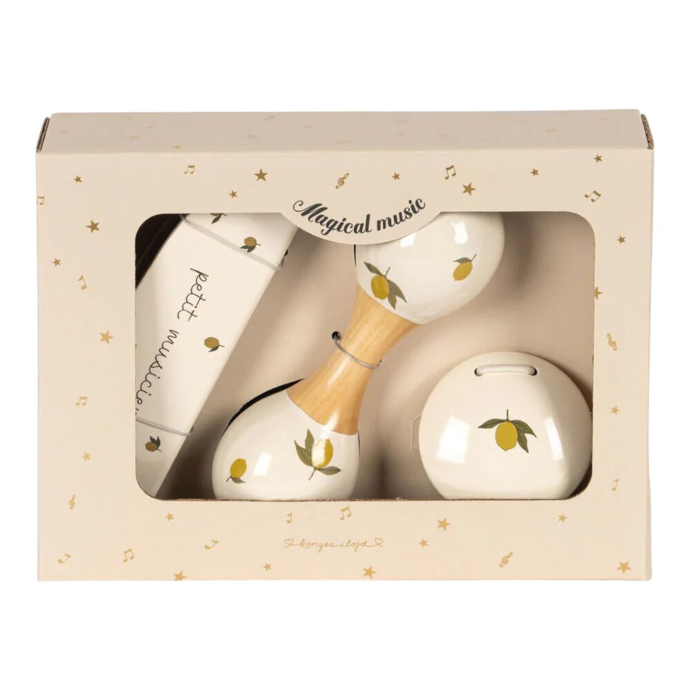 MUSIC SET PETIT LEMON GLOSSY FSC Lemon
