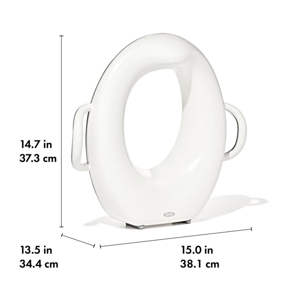 Toilettrainer met handvaten Wit Toilettrainer met handvaten Wit