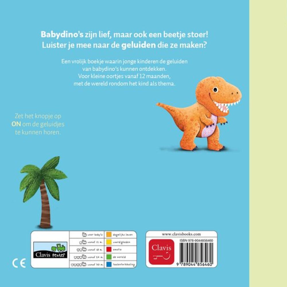 Geluidenboekje Babydino's