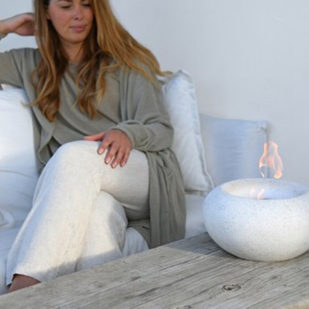 Fire Bowl - Wit Leeff