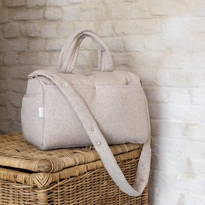 Verzorgingstas Amandine losange beige Cosy collectie