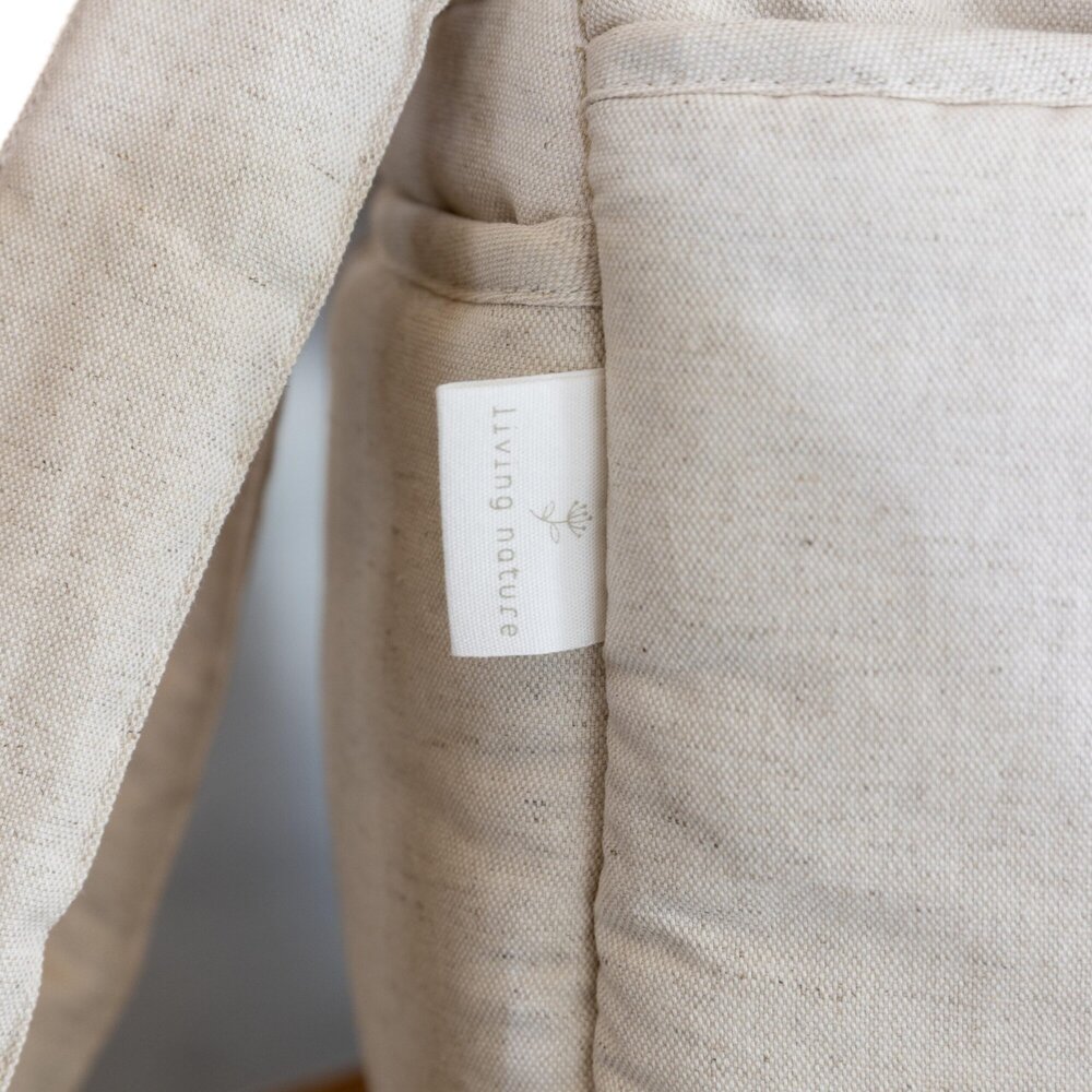 Verzorgingstas Aline linnen beige Linnen collecti Verzorgingstas Aline linnen beige Linnen collecti