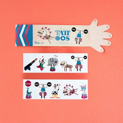 Kids tattoos - Circus Londji