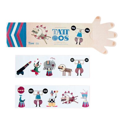 Kids tattoos - Circus Londji