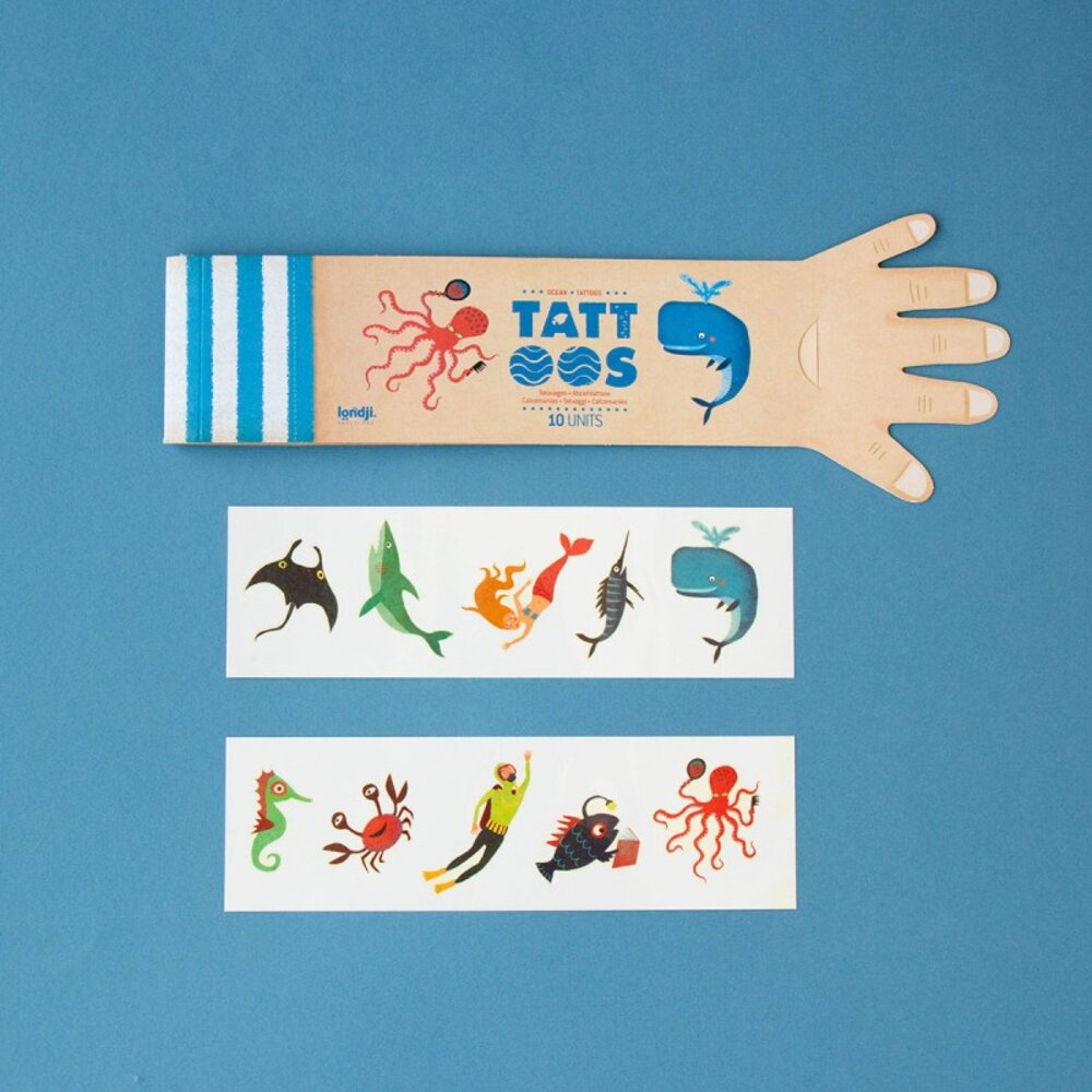 Kids tattoos - Oceaan Londji