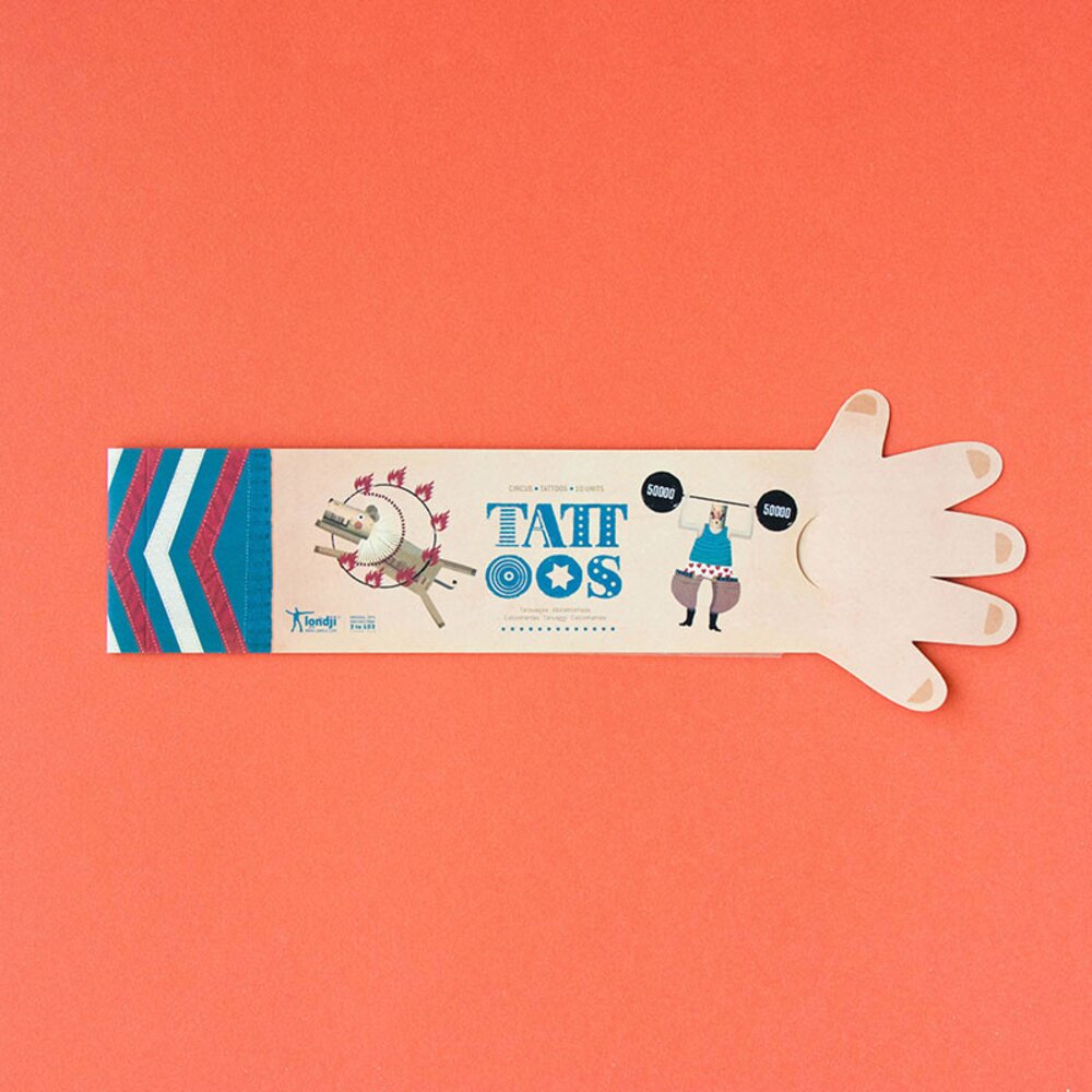 Kids tattoos - Circus Londji
