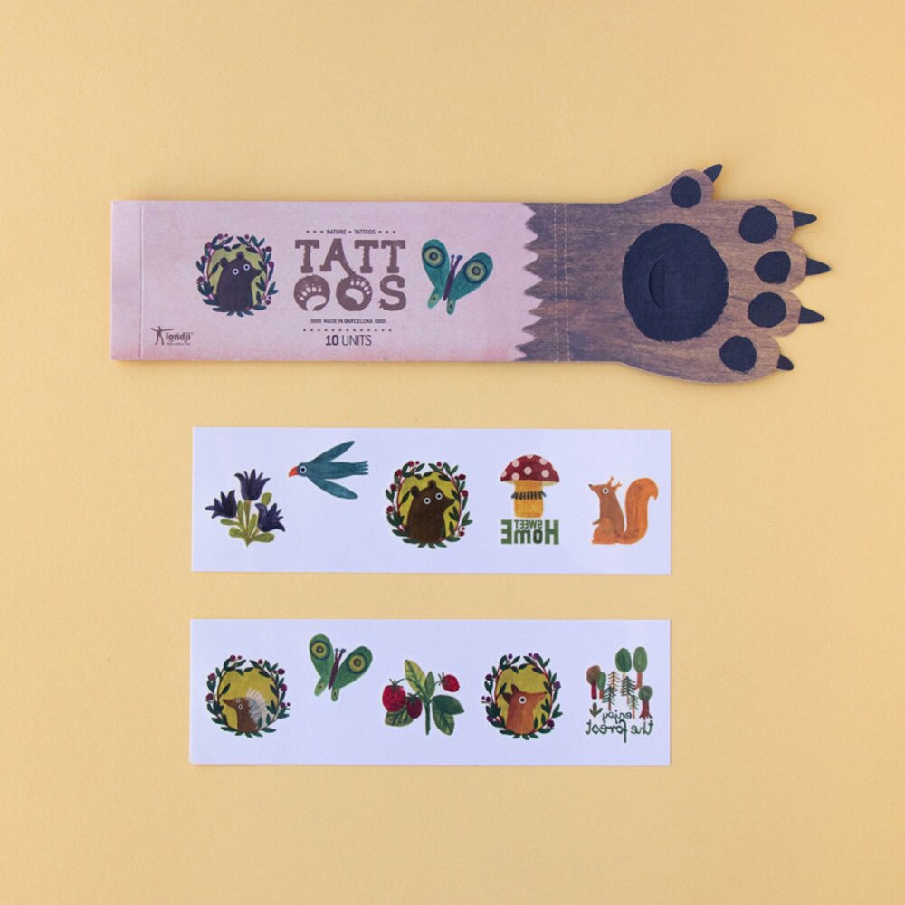 Kids tattoos - Natuur Londji
