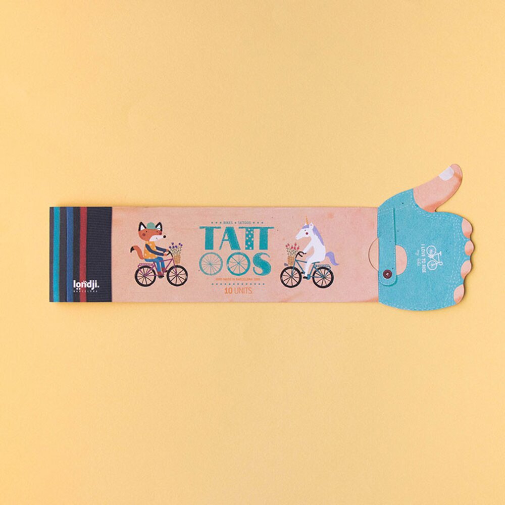 Kids tattoos - Bikes Londji