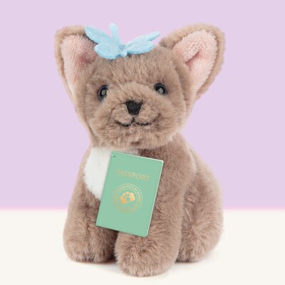 Mini Puppy Franse Bulldog (incl. paspoort en stickerboekje) Mini Puppy Franse Bulldog (incl. paspoort en stickerboekje)