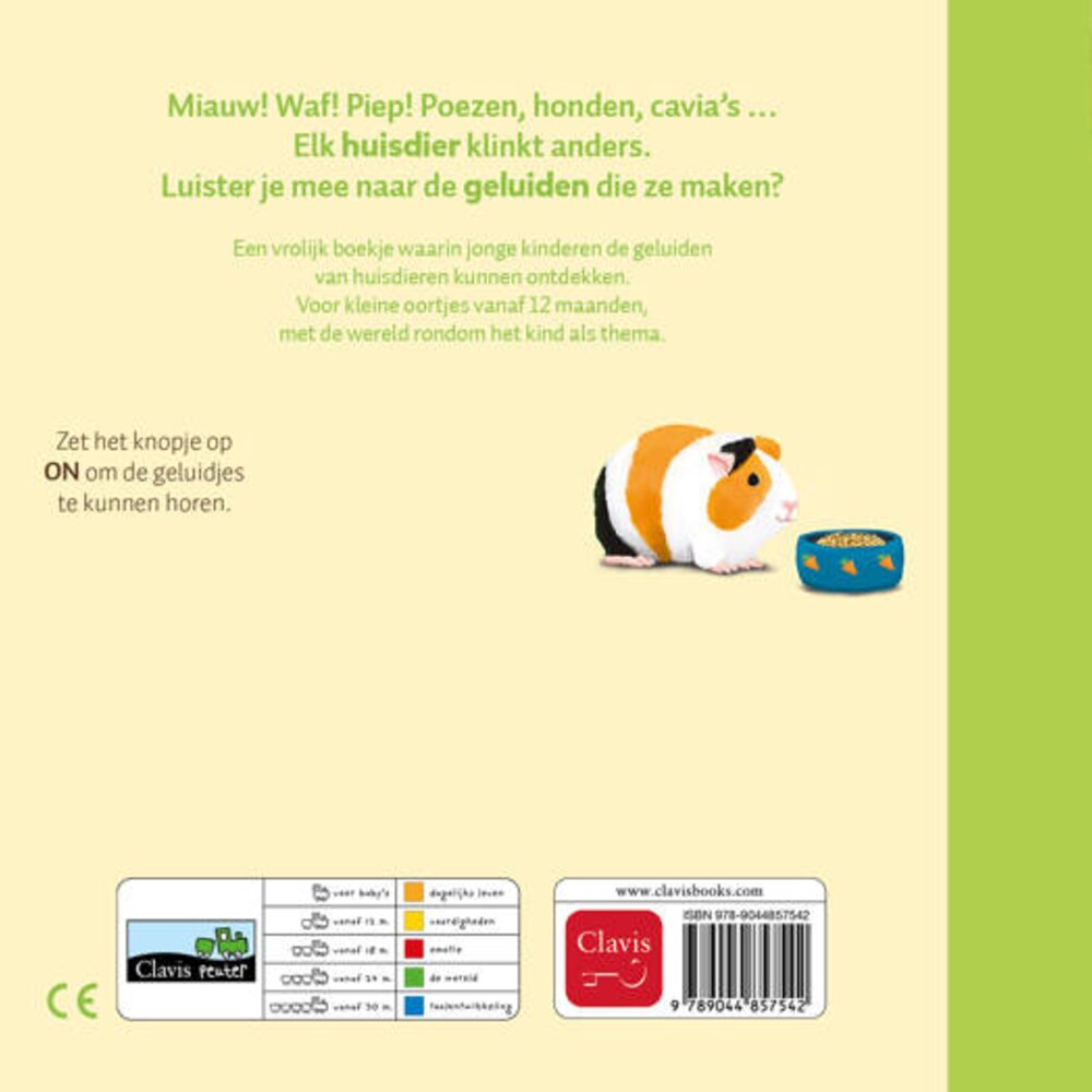 Geluidenboekje huisdieren