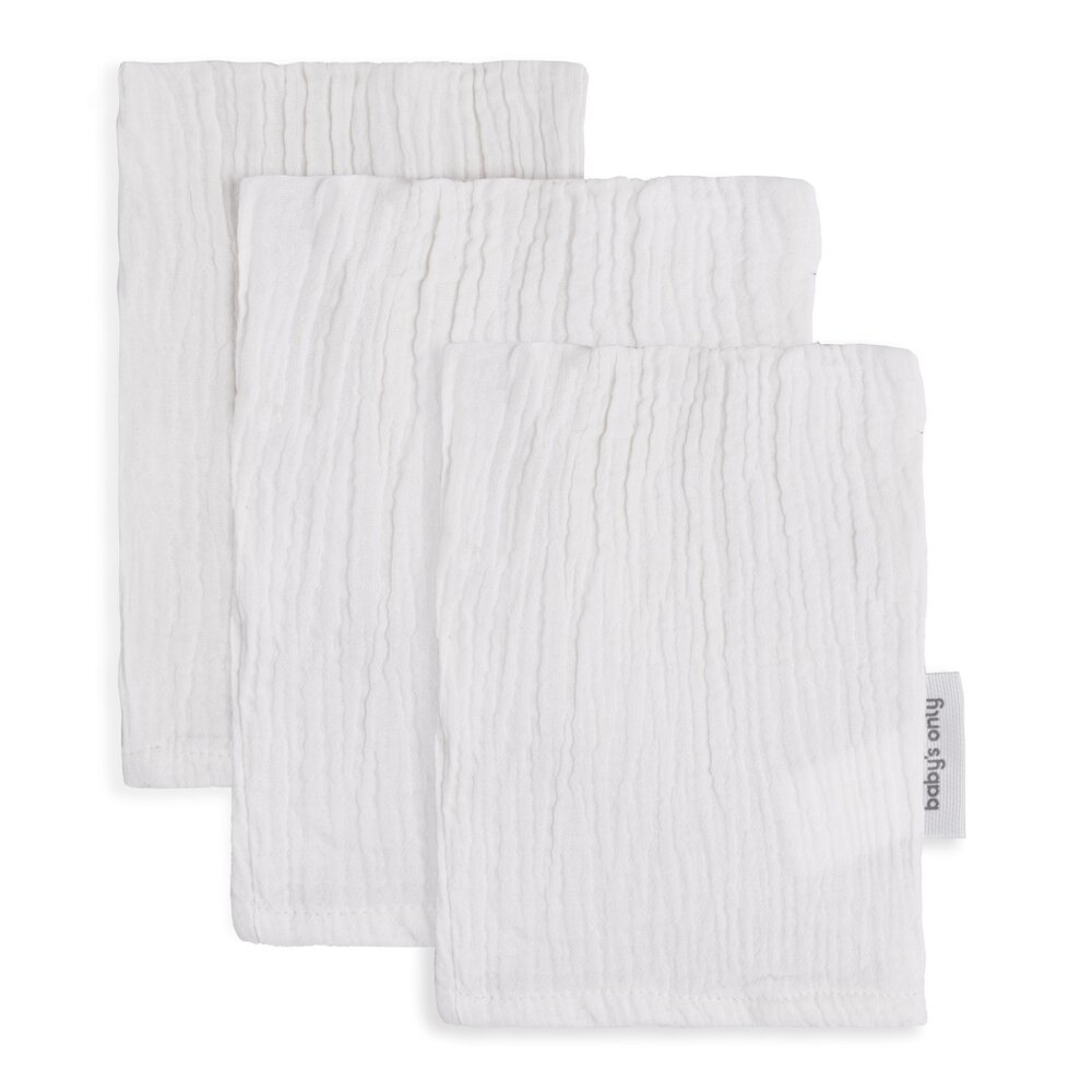 Washandje Tender - 3-pack Wit Washandje Tender - 3-pack Wit