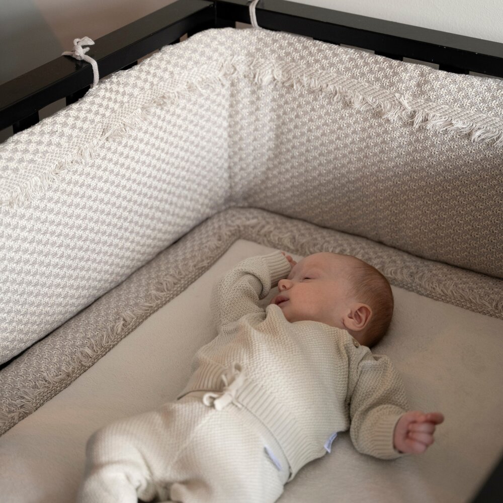 Bed/boxbumper Happiness urban taupe/ecr