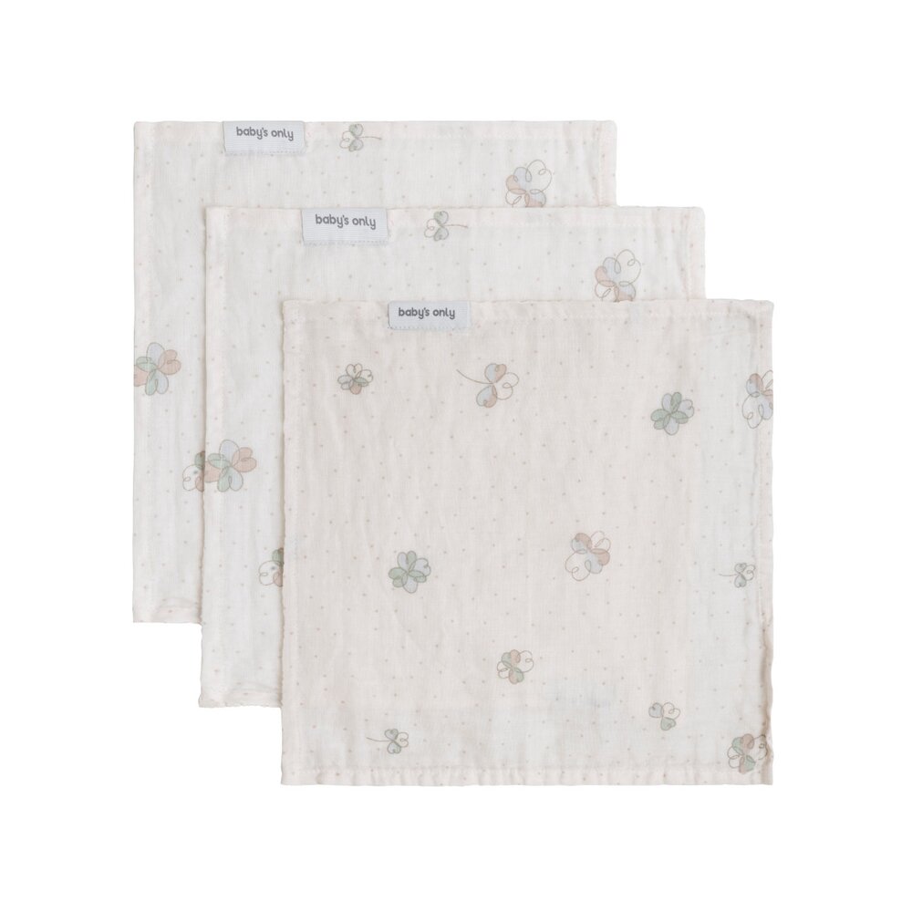 Monddoekje Tender - 30x30 - 3-pack clover