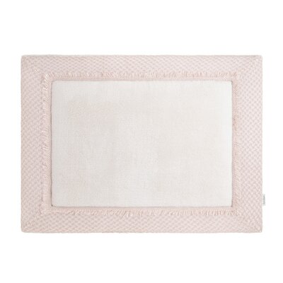 Boxkleed Happiness 75x95 oud roze/ecru