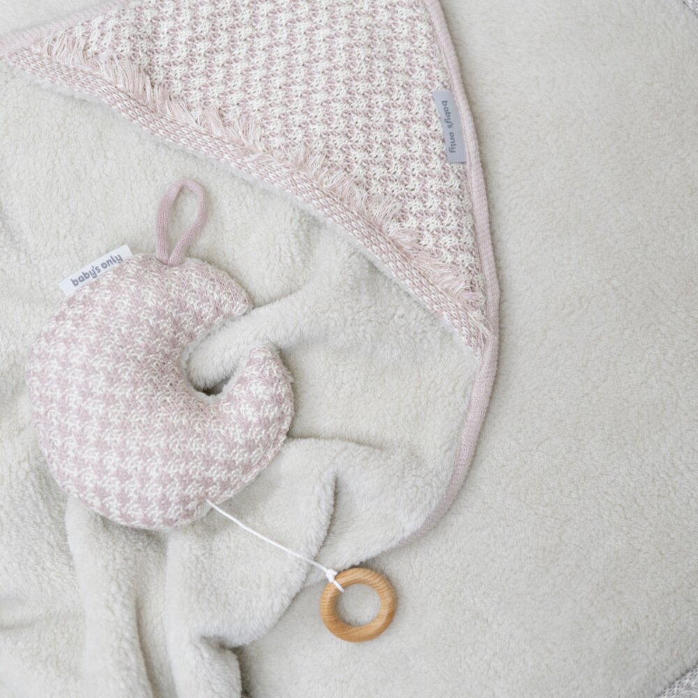 Muziekdoosje maan Happiness oud roze/ecru Muziekdoosje maan Happiness oud roze/ecru