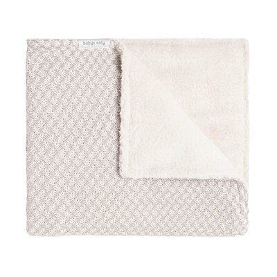 Wiegdeken teddy Happiness urban taupe/ecr Wiegdeken teddy Happiness urban taupe/ecr