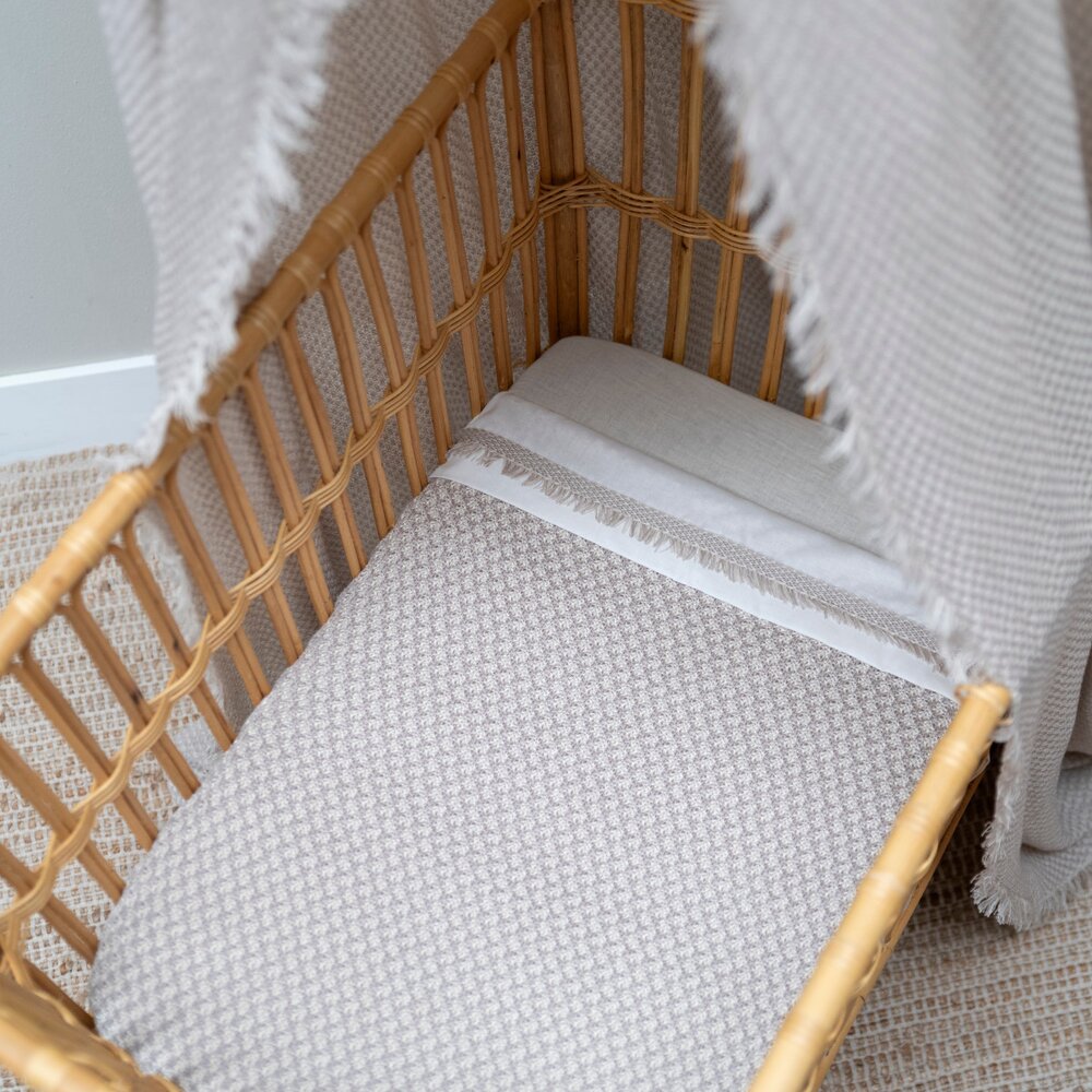 Wiegdeken teddy Happiness urban taupe/ecr Wiegdeken teddy Happiness urban taupe/ecr