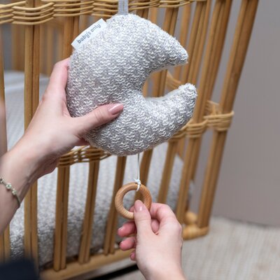 Muziekdoosje maan Happiness urban taupe/ecr Muziekdoosje maan Happiness urban taupe/ecr