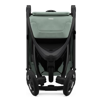 Spring 2 - Compacte all-terrain kinderwagen Mist Green on Black