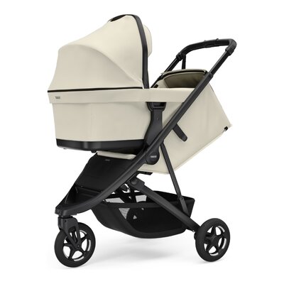 Spring 2 - Compacte all-terrain kinderwagen Soft beige on Black