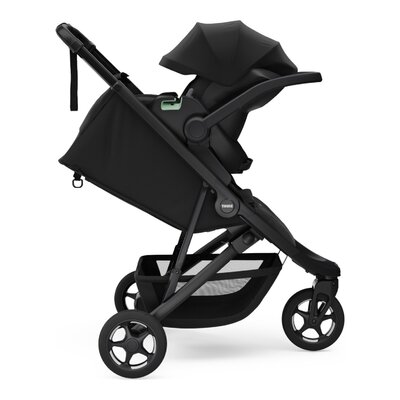 Spring 2 - Compacte all-terrain kinderwagen Black on Black Spring 2 - Compacte all-terrain kinderwagen Black on Black