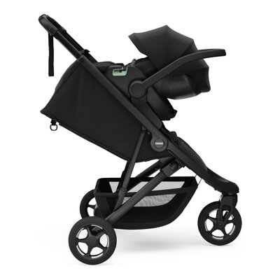 Spring 2 - Compacte all-terrain kinderwagen Black on Black Spring 2 - Compacte all-terrain kinderwagen Black on Black
