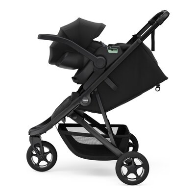 Spring 2 - Compacte all-terrain kinderwagen Black on Black Spring 2 - Compacte all-terrain kinderwagen Black on Black