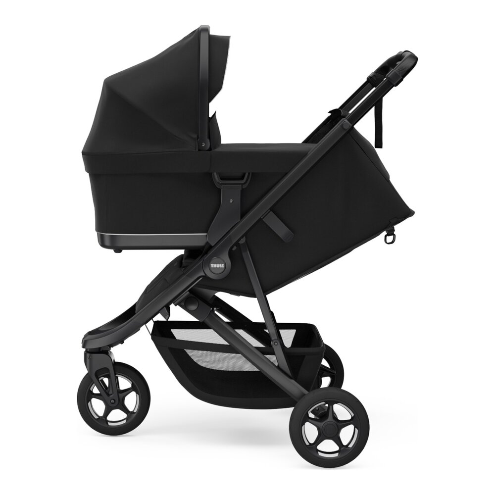 Spring 2 - Compacte all-terrain kinderwagen Black on Black Spring 2 - Compacte all-terrain kinderwagen Black on Black