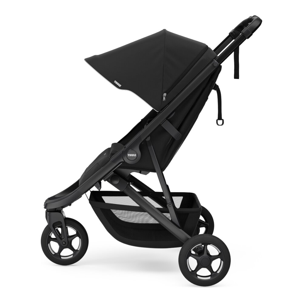 Spring 2 - Compacte all-terrain kinderwagen Black on Black Spring 2 - Compacte all-terrain kinderwagen Black on Black